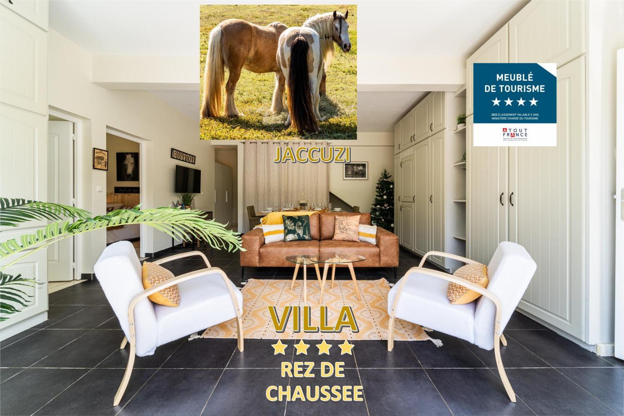 Villa Et Grand Jacuzzi Six Personnes, En Pleine Nature 생조세프 외부 사진